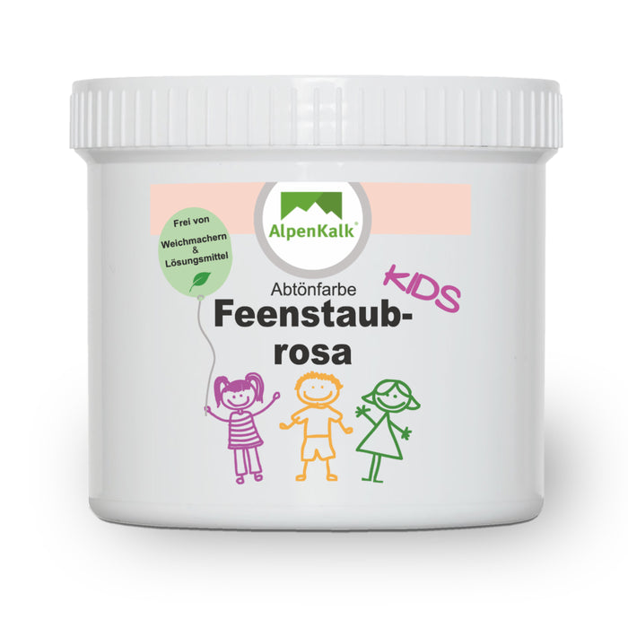 Feenstaubrosa - Farbpigment | AlpenKalk© Kids