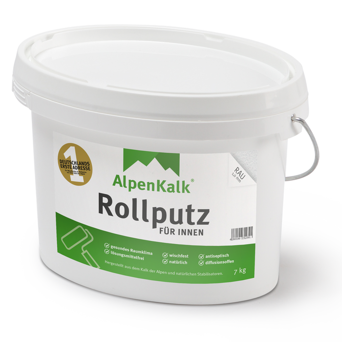 Rollputz RAU 7 kg (ca. 12 m²) Starterpaket